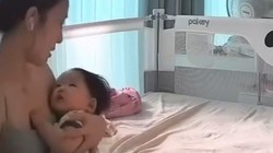 Cười sảng với cách ru ngủ siêu độc lạ của mẹ bỉm sữa