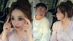 Chồng bật cười khi thấy bộ mi mắt mới của vợ