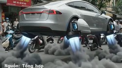 Dân mạng chế loạt video AI về siêu xe biết bay của Elon Musk
