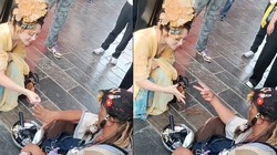 Cô gái thua khâm phục khẩu phục trước cao thủ kéo, búa, bao