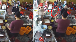 Chủ quán tung mì thể hiện tay nghề với hai nữ nhân viên... và cái kết