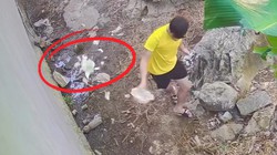 Thanh niên đứng hình với màn 'vẩy rau' lỗi