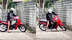 Chàng trai suýt bị rắn khủng cắn vì tưởng dễ ăn