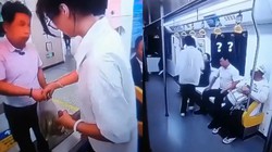 Tình huống hiểu lầm hài hước trên tàu điện