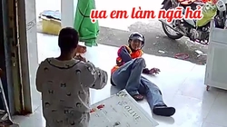 Cười sảng với chàng shipper làm màu khi gặp nạn
