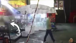 Chủ quán nướng cá thoát nạn trong gang tấc nhờ... mang đồ ăn cho mèo