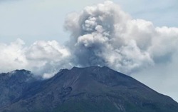 Japan's Sakurajima volcano erupts, ashfall cancels flights