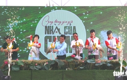 6 sarus cranes from Thailand welcomed to new home at Vietnam national park