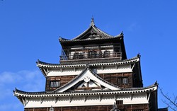 A-bombed Hiroshima castle main tower to close in March