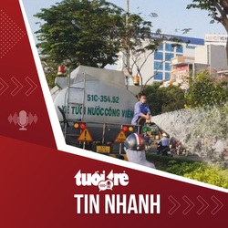 Tin tức tối 23-1: Hàng trăm xe ở TP.HCM ùn lại trên đường vì xe tưới cây xanh