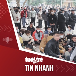 Tin tức tối 30-1: Đông nghịt người đội mưa rét đăng ký thi đi Hàn Quốc lao động