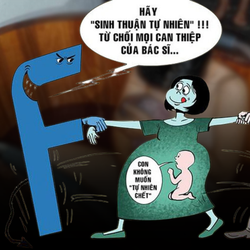 Sinh con 'thuận tự nhiên' nguy cơ hại cả mẹ lẫn con