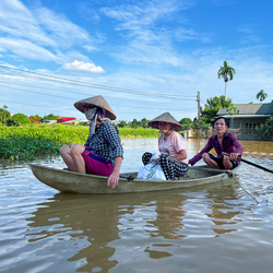 Trả lời của Bộ Công an về xử lý hành vi không chuyển hay không chuyển đủ tiền ủng hộ đồng bào bị bão lũ