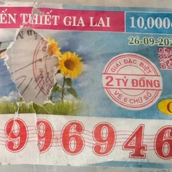 Công ty xổ số phản hồi về tờ vé số trúng độc đắc 2 tỉ bị rách một lỗ ở giữa