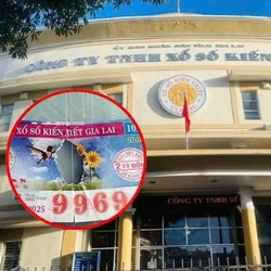 Công ty Xổ số Gia Lai đã trả thưởng cho tờ vé số độc đắc bị rách