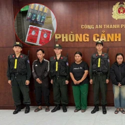 Bắt 5 người 'phù phép' hóa chất thành dầu gió giả hiệu Siang Pure Oil