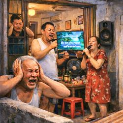 Xã đề nghị tạm ngừng hát karaoke 12 ngày để học sinh ôn thi, dân gật gù đồng ý