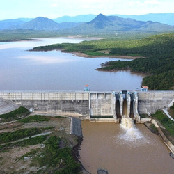 Hồ thủy lợi Sông Than vừa khánh thành vài tháng đã nứt, thấm thân đập: Chủ đầu tư nói gì?