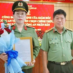 Em ruột liệt sĩ Nguyễn Xuân Hào được tuyển vào công an