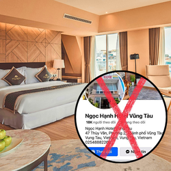Chiêu trò mạo danh fanpage khách sạn ở Vũng Tàu, giảm giá sốc để lừa tiền cọc