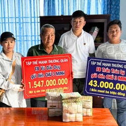 Vụ cưu mang 'vợ nhặt': Ông Ba Minh hoàn tất thủ tục nhận gần 1,6 tỉ đồng được hỗ trợ