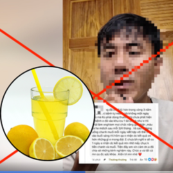 Bác sĩ nói gì về phương pháp 'chữa bách bệnh' bằng nước chanh pha muối hột?