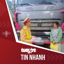 Tin tức tối 1-1: Xử phạt nữ TikToker dừng xe tải giữa đường để tranh luận việc 'nháy đèn'