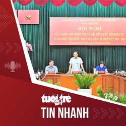 Tin tức tối 13-1: Giới thiệu Bí thư Trần Lưu Quang ứng cử đại biểu Quốc hội khóa XVI