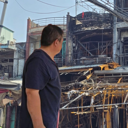 Lời kể của chủ nhà trong vụ cháy gần chợ Nhị Thiên Đường, TP.HCM