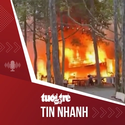 Tin tức tối 27-3: Cháy lớn ở khu kinh tế đêm Măng Đen, nhiều gian hàng bị thiêu rụi