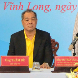 Ông Trầm Bê tái xuất với loạt dự án ngàn tỉ tại Vĩnh Long