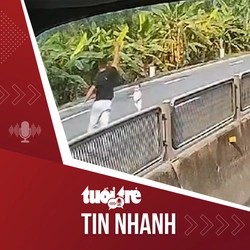 Tin tức tối 5-4: Tài xế xe tải leo dải phân cách quốc lộ 1 cứu cháu bé đang đi bộ qua đường