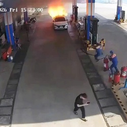 Vụ cháy ô tô ở cây xăng: Tài xế khai lý do đã xuống xe nhưng không mở cửa cứu nạn