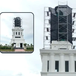 Xã Đức Hòa báo cáo ra sao về tượng 'nữ thần khai phóng' đang gây xôn xao dư luận?