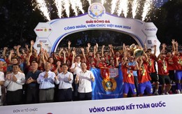 Công đoàn Ngân hàng Việt Nam vô địch Giải bóng đá công nhân, viên chức Việt Nam 2026