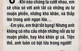 Em sẽ là ngọn lửa của đời anh, anh chịu hôn?