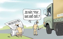 Phạt nhầm xe vua là ăn cháo cả tháng