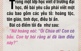 Bài văn về hoàng tộc, tôn giáo và tình dục