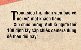 Xin chúc mừng, anh là người thứ 100!