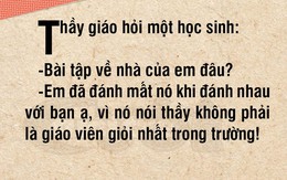 Tình huống khó xử của ông thầy giỏi nhất trường