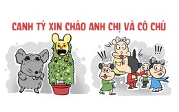 Canh Tý xin kính chào cô chú