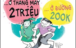 Tè bậy ngoài đường 200k, trong thang máy 2 triệu!