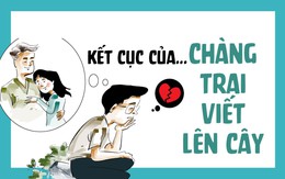 Kết cục của "chàng trai viết lên cây"!