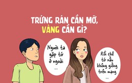 Trứng rán cần mỡ, Vàng cần gì?