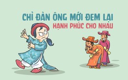 Chỉ có đàn ông mới đem lại hạnh phúc cho nhau