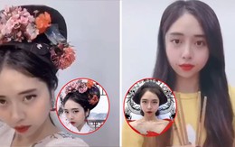 Cô gái cosplay cổ trang bằng vật dụng có sẵn trong nhà