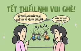 Tết Thiếu nhi, nhìn bọn trẻ chơi đùa vui ghê!