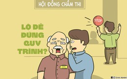 Lộ đề thi dù đã thực hiện đúng qui trình, thủ tục