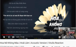 ViruSs: 'Hoa nở không màu' của Hoài Lâm hay nhưng bản phối không hợp thời
