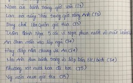 Bản 'tấu thư' của lớp trưởng bị bại lộ, ngỡ ngàng khi biết cả trời bí mật chẳng thể ngờ!